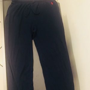 Authentic polo sweats.